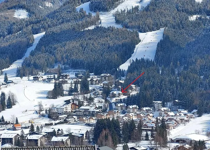 Appartement Ski-to-door Pistenblick