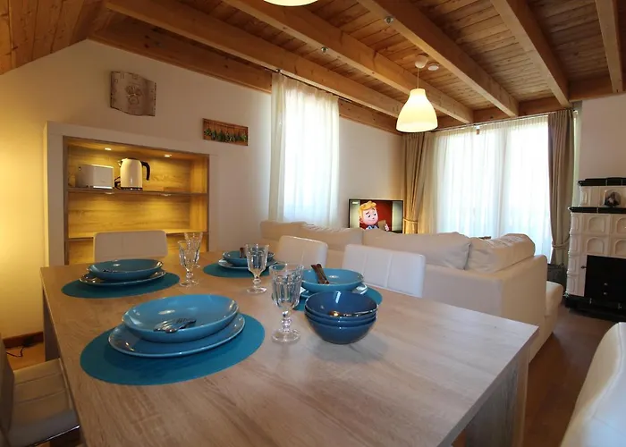 Ski-to-door Pistenblick *