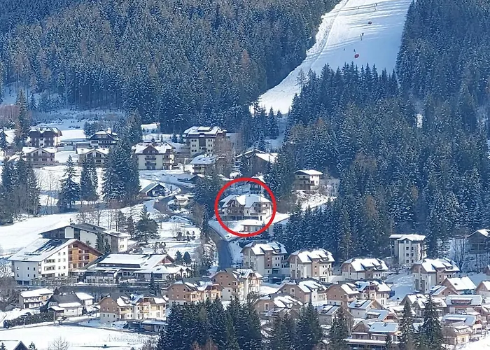 Ski-to-door Pistenblick *