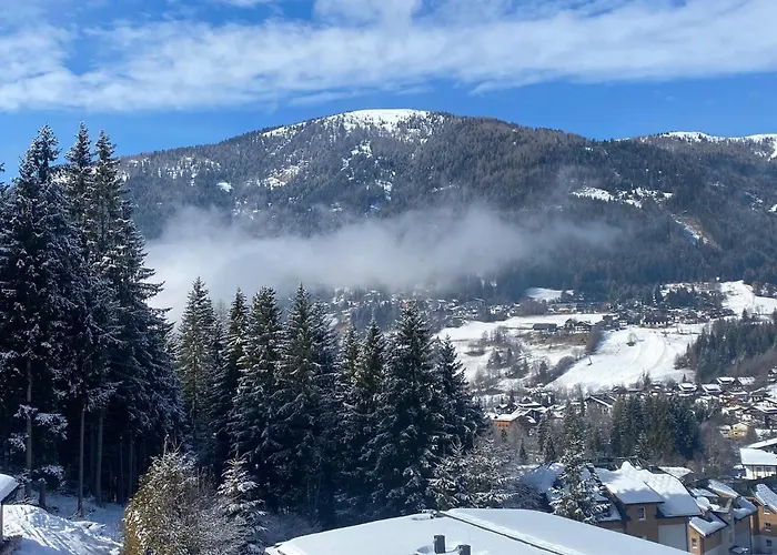 Ski-to-door Pistenblick Appartement Bad Kleinkirchheim